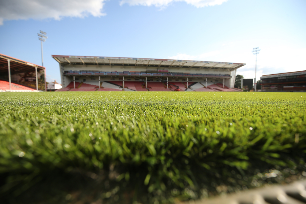 Pitch view of Kingsholm Stadium.jpg